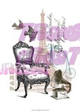 Fauteuil et tour Eiffel