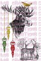 Cerf guirlande - A5